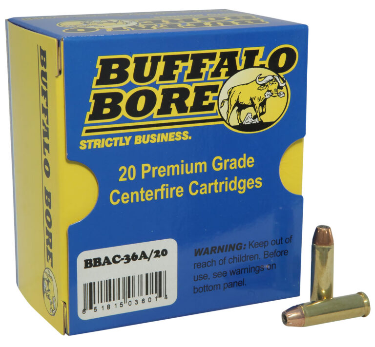 Buffalo Bore Ammunition 36A/20 Heavy 32 H&R Mag +P 100 gr Jacketed Hollow Point