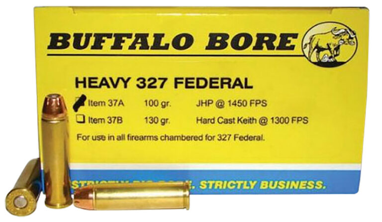 Buffalo Bore Ammunition 37A/20 Heavy 327 Federal Mag 100 gr Jacketed Hollow Poi