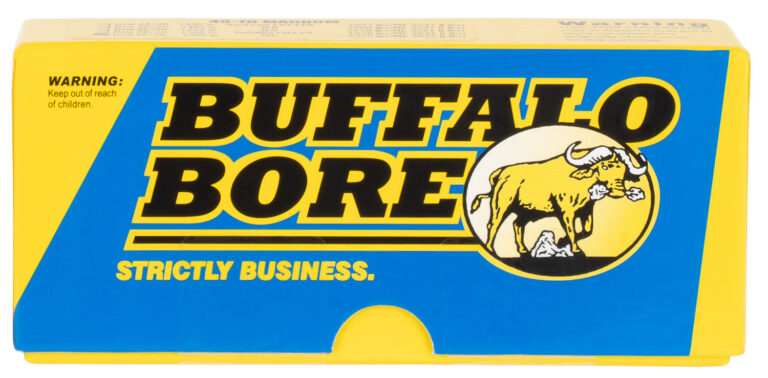 Buffalo Bore Ammunition 8E20 Lever Gun Strictly Business 45-70Gov 300gr Jacketed Hollow Point 20 Per Box/12 Case
