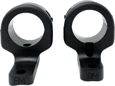 DNZ 701M2 Game Reaper 2 Scope Mount/Ring Combo Matte Black 1″ Howa