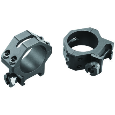 Weaver Classic 4Hole Skeleton Rings Matte Black 30mm Low Clamshell Pack