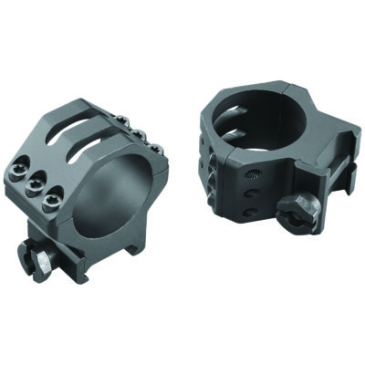 Weaver Tactical 6Hole Picatinny Ring Matte Black 30mm Medium Clamshell Pack
