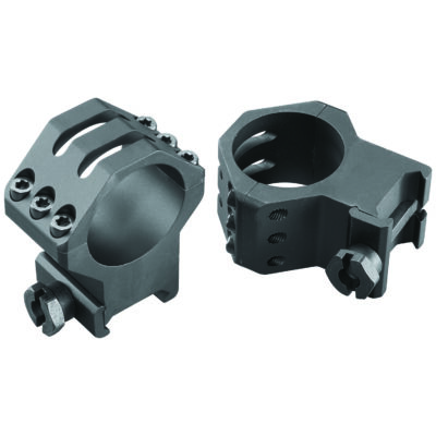 Weaver Tactical 6Hole Picatinny Ring Matte Black 30mm XHigh Clamshell Pack