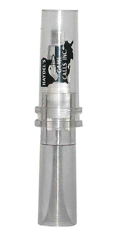 Haydel’s Game Calls XLS83 Avian Extra Loud Open Call Specklebelly Sounds Attracts Geese Clear Polycarbonate