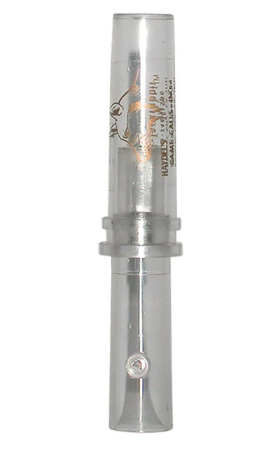 Haydel’s Game Calls GHC Government Hunter  Open Call Cottontail/Jackrabbit Sounds Attracts Predators Clear Acrylic
