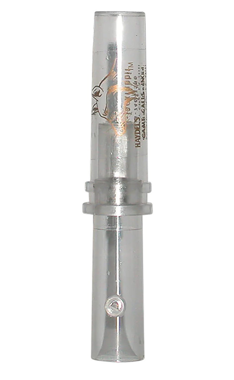 Haydel's Game Calls GHC Government Hunter Open Call Cottontail/Jackrabbit Sounds Attracts Predators Clear Acrylic