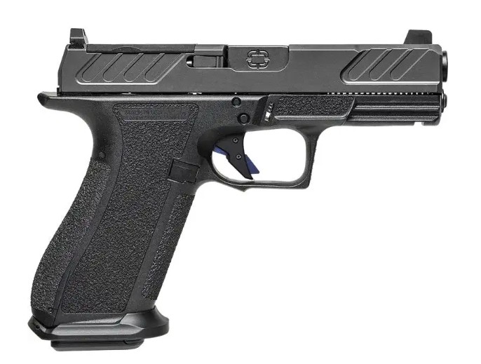 XR920, 9mm, Black Frame, LE EDITION Optic Black, Unthreaded Black, Steel Rod, Dot Front Sight