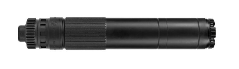 DEAD AIR MOJAVE 45 BLACK MODULAR 45 CAL GMS LOW BACK PRESSURE SILENCER WITH PB444 .578-28 PISTON MOJAVE45BLK