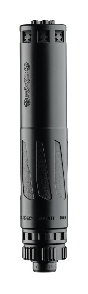 DEAD AIR 9MM OPTIMIZED 10MM CAPABLE GMS LOW BACK PRESSURE SILENCER W/ PB440 MOJAVE 1/2-28 PISTON BLACK RXD910TiBLK