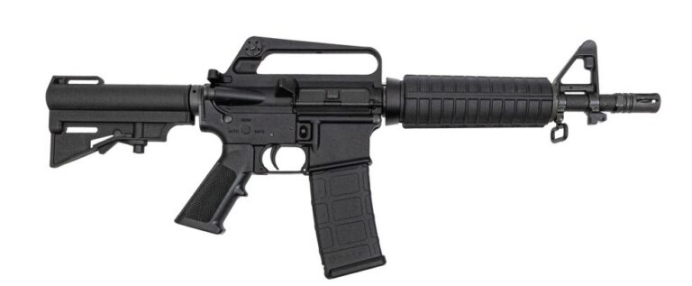 H&R COMMANDO 300 BLKOUT PISTOL 10.5" A2 CARRY HANDLE CAR BRACE 1-30RD MAG
