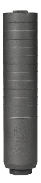 Q THUNDER CHICKEN SILENCER 7.62 MM TITANIUM 1.75IN OD X 8.1IN LENTCH BEAD BLASTED TITANIUM REAREND INCLUDED SIL-TC-QUICKIE-762-RE