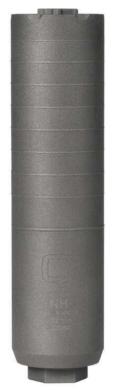 Q TRASH PANDA 7.62 MM 1.75IN OD X 6.9IN LENGTH BEAD BLASTED TITANIUM REAREND INCLUDED SIL-TP-QUICKIE-762-RE