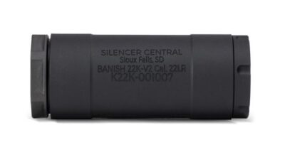 BANISH 22K DT SUPPRESSOR BLACK 1/2X28 