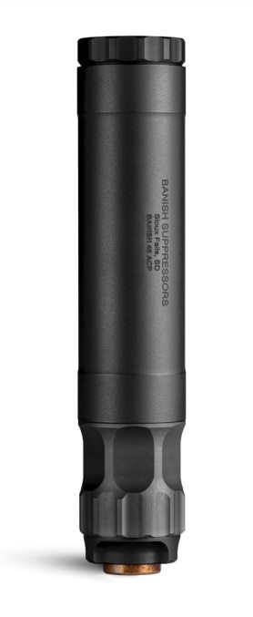 BANISH SUPPRESSOR 45 45 6.7”BLK