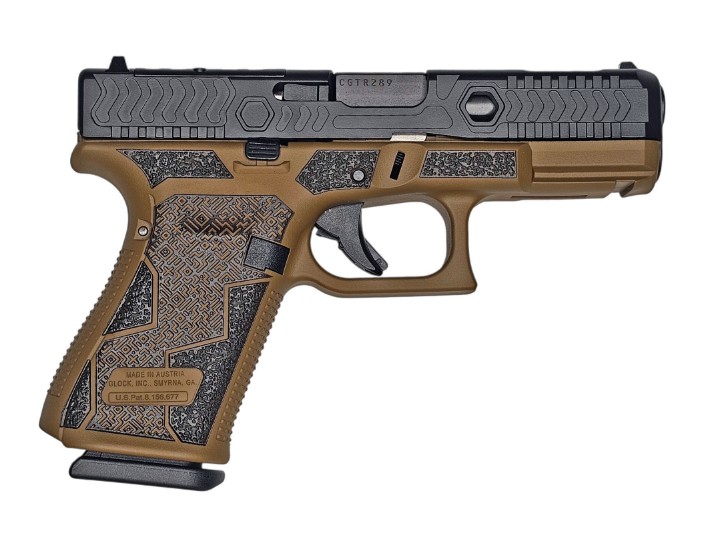 GLOCK 19V COMP 9MM 4.02IN BARREL KAVORKA FDE 10RD PV1959201KFDE-C