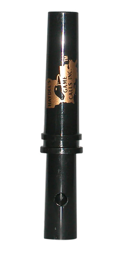 Haydel’s Game Calls VTM90 Variable Tone  Open Call Double Reed Mallard Hen Sounds Attracts Ducks Black Acrylic
