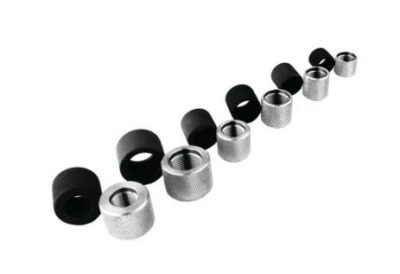 YHM THREAD PROTECTOR 556 1/2-28X50 .730 BLACK