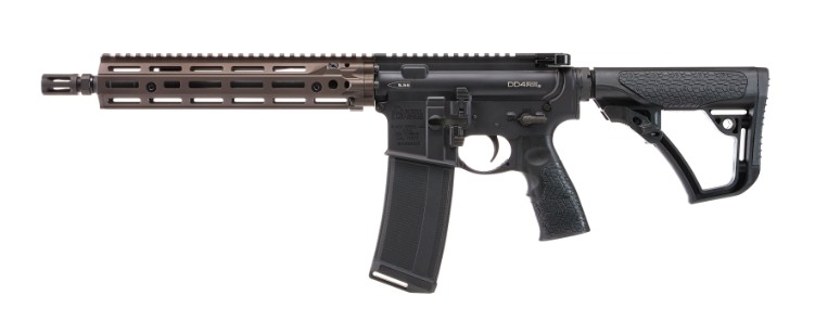 DD4 RIIIS SBR 5.56 11.5" RIS Rail Blk/FDE 30rd