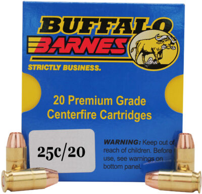 Buffalo Bore Ammunition 25C/20 Buffalo-Barnes Lead-Free 357 Sig 125 gr Barnes TA