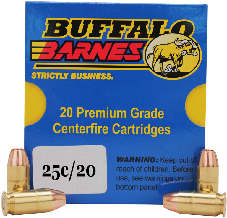 Buffalo Bore Ammunition 25C/20 Buffalo-Barnes Lead-Free 357 Sig 125 gr Barnes TA