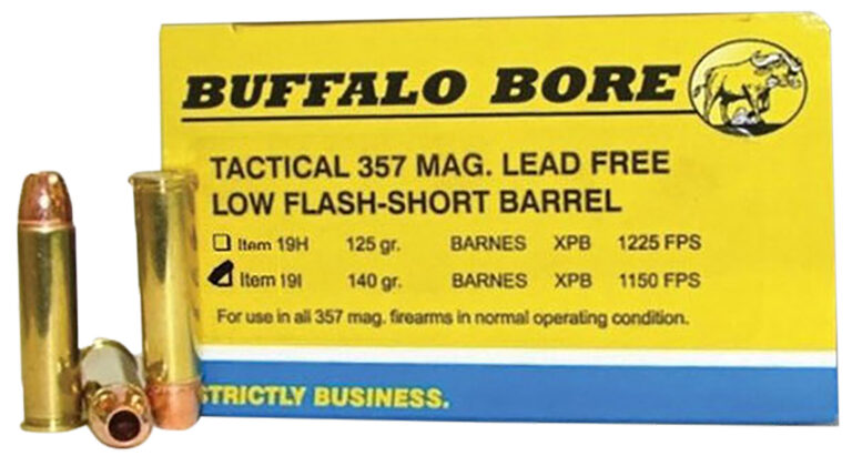 Buffalo Bore Ammunition 19I/20 Buffalo-Barnes Lead-Free Tactical 357 Mag 140 gr