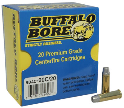 Buffalo Bore Ammunition 20C/20 Standard Pressure Heavy 38 Special 158 gr Lead Se