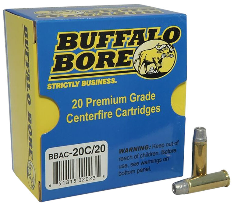 Buffalo Bore Ammunition 20C/20 Standard Pressure Heavy 38 Special 158 gr Lead Se