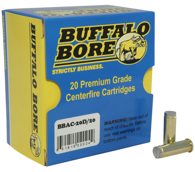 Buffalo Bore Ammunition 20D/20 Standard Pressure Heavy 38 Special 150 gr Hard Ca