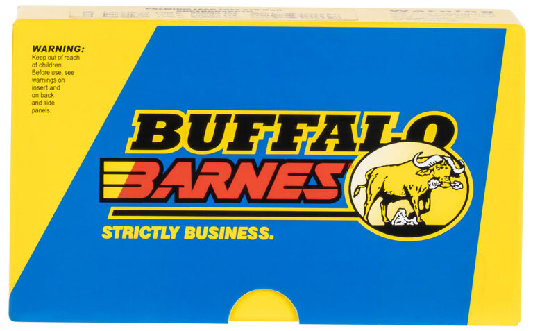 Buffalo Bore Ammunition 54A/20 Buffalo-Barnes Premium 375 H&H Mag 300 gr Barnes