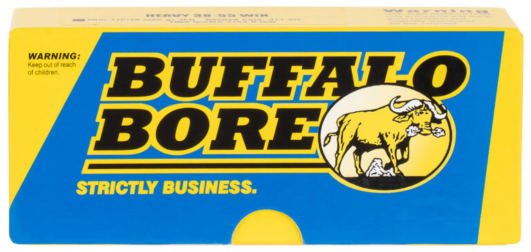 Buffalo Bore Ammunition 11C/20 Heavy  38-55 Win 255 gr Semi Jacketed Flat Point