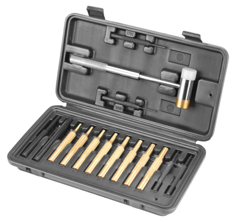 HAMMER & PUNCH SET WITH HARD PLASTIC CASE HAMMER & PUNCH SET WITH HARD PLASTIC CASE