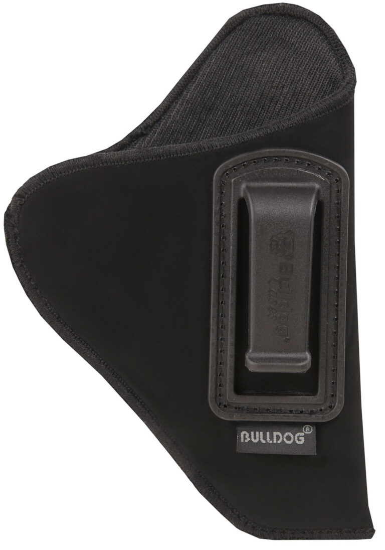 Bulldog Deluxe Inside Pants Holster SC 2-3 in bbl Blk BULLDOG DELUXE INSIDE PANTS HOLSTER SC 2-3 IN BBL BLK