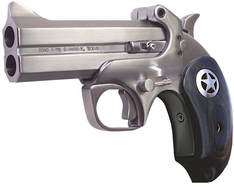 Bond Arms BARII Ranger II 45 Colt (LC) 4.25" 2 Round Stainless Trigger Guard