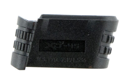 Springfield Armory XDS5001 Backstrap Sleeve  made of Polymer with Black Finish & 1 Piece Design for 45 ACP Springfield Armory XD-S with #1 Backstrap & 3.30″-4″ Barrel