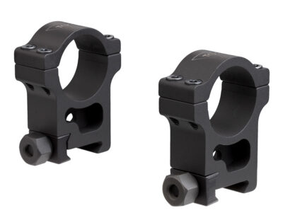 Trijicon AC22011 AccuPoint Ring Set 30mm Diam Extra High Aluminum Black