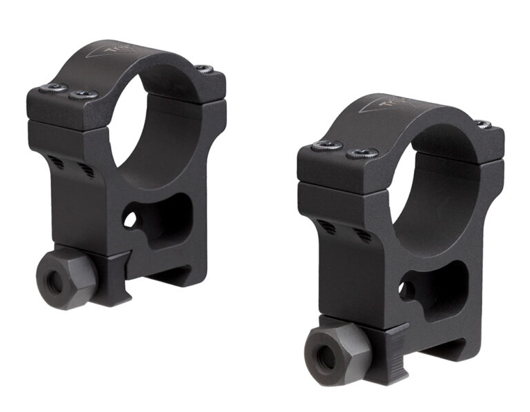 Trijicon AC22011 AccuPoint Ring Set 30mm Diam Extra High Aluminum Black