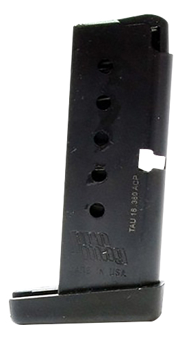 TAURUS TCP STEEL MAGAZINES .380 ACP TAURUS TCP MAGAZINE 6-RD STEEL BLUE .380 ACP