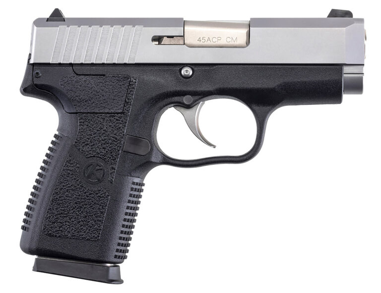 Kahr Arms CM4543 CM45 45 ACP 3.10" 5+1 Black Stainless Steel Slide Black Polyme