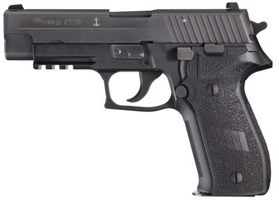 P226 MK-25 9MM LUGER SEMI-AUTO HANDGUN P226 MK-25 9MM LUGER 4.4” BBL (3)10RD MAGS DA/SA CA COMP BLK