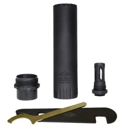 YHM TURBO T3 5.56MM SUPPRESSOR with FLASH HIDER