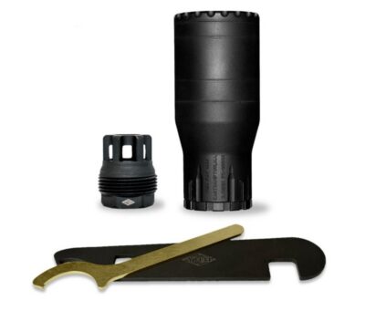YHM FAT CAT 5.56MM SUPPRESSOR, with sRx MOUNT YHM-2200-MB-28