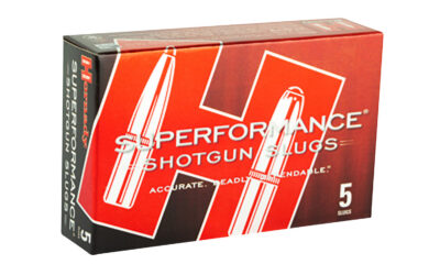 SUPERFORMANCE 12 GAUGE 2-3/4” 300GR SABOT SLUG SHOTGUN AMMO SUPERFORMANCE 12 GAUGE 2-3/4” 300 GR SABOT SLUG SHOT 5/BOX