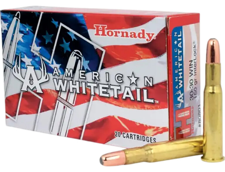 AMERICAN WHITETAIL® 30-30 WINCHESTER INTERLOCK® RN RIFLE AMMO AMERICAN WHITETAIL 30-30 WINCHESTER 150GR INTERLOCK RN 20/BX