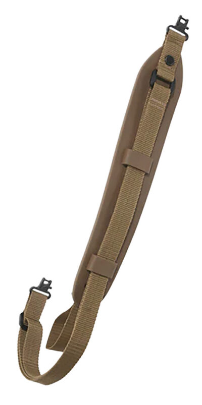 Outdoor Connection SGSS20971 Super Grip Sling Coyote Tan Nylon 48″-60″ OAL Padded Rifle