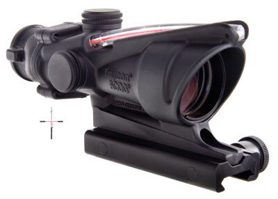 ACOG BAC 223/5.56 BDC 4X32MM FIXED RIFLE SCOPE ACOG BAC 223/556 BDC 4X32MM FXD RED CROSSHAIR W/TA51 MNT BLK