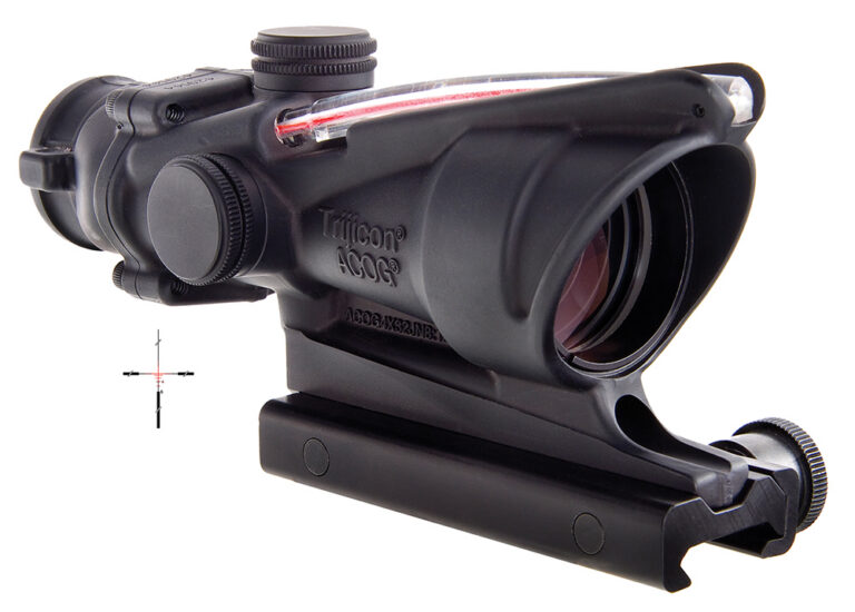 ACOG BAC 223/5.56 BDC 4X32MM FIXED RIFLE SCOPE ACOG BAC 223/556 BDC 4X32MM FXD RED CROSSHAIR W/TA51 MNT BLK