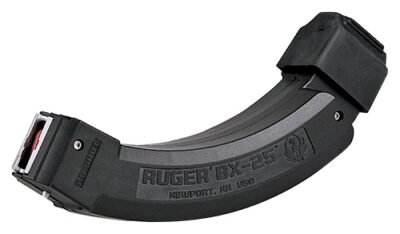 Ruger 90398 BX-25  22 LR Ruger 10/22,SR-22,Charger,77/22 25rd Black Detachable 2
