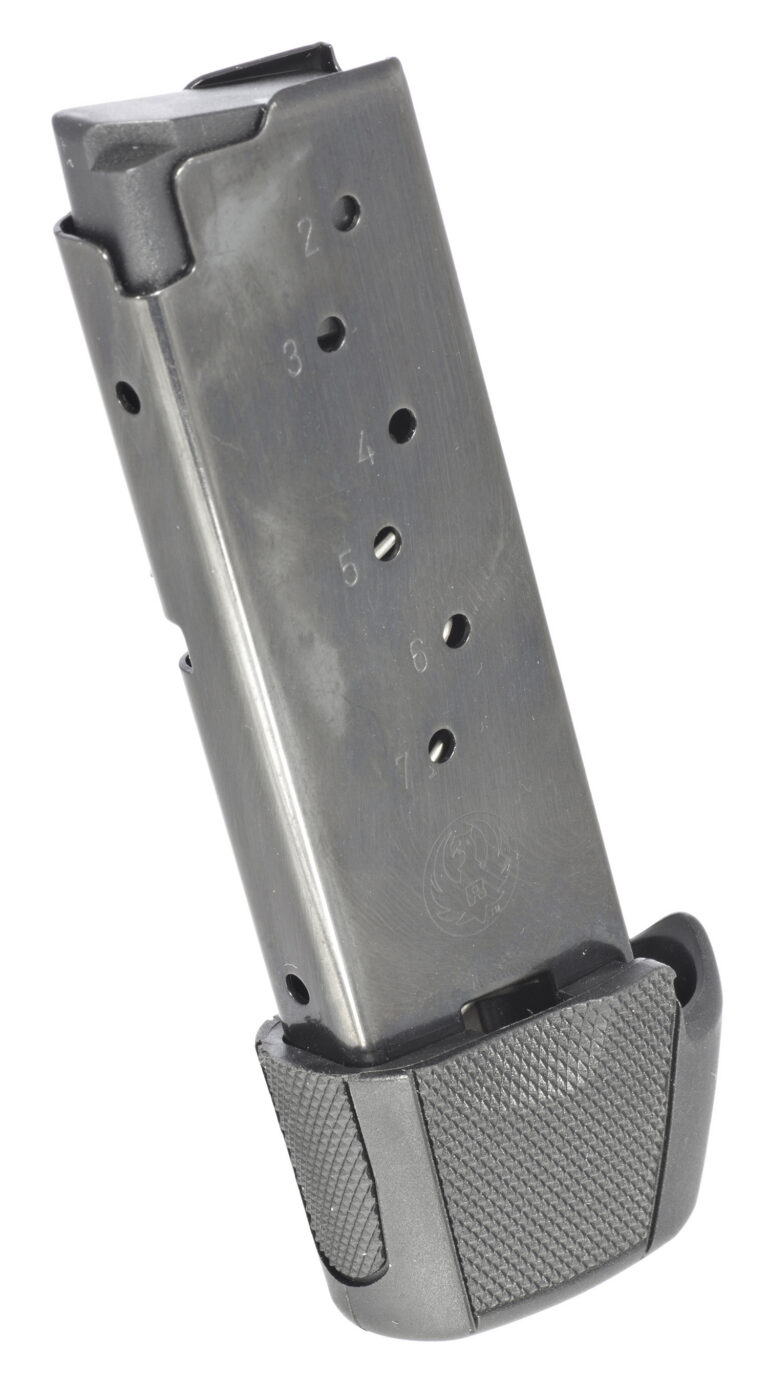 Ruger 90404 LC9 9rd 9mm Luger Extended w/Grip Extension For Ruger LC9/LC/EC9 Blued Steel