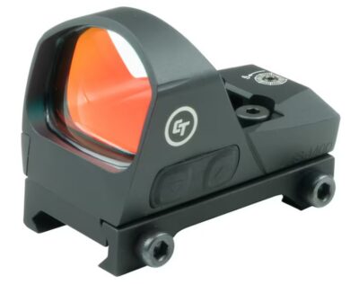CRIMSON TRACE CTS-1400 OPEN REFLEX RED DOT SIGHT RIFLE & SHOTGUN 1X 3.25 MOA DOT WITH PICATINNY MOUNT MATTE BLACK
