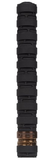 Q ERECTOR 22 LR MODULAR ALUMINUM WITH STAINLESS STEELS BLAST BAFFLE 1/2-28 MOUNT .99IN OD X 7.6IN LENGTH BLACK ANODIZED SIL-ER-22-BLK